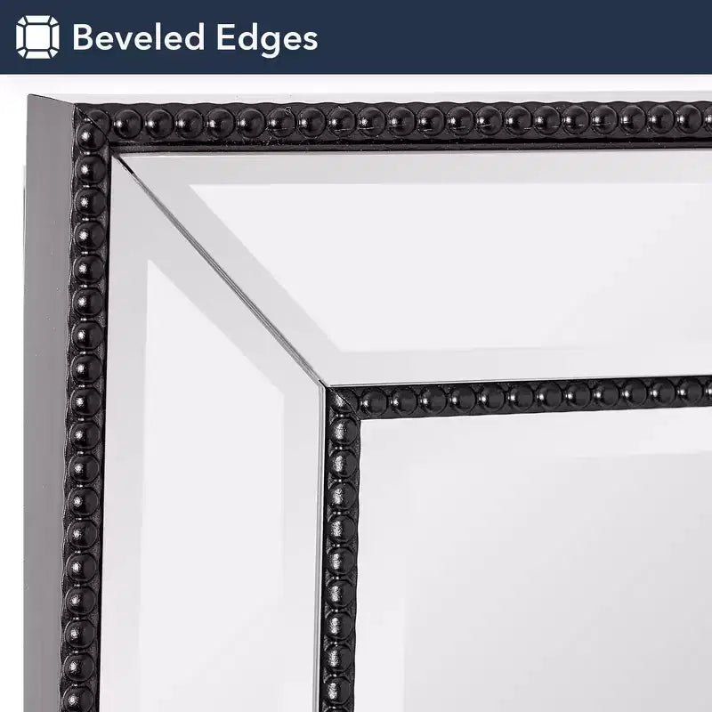 Armoire à pharmacie murale avec miroir 22"x30" Sleek Metro noir brossé