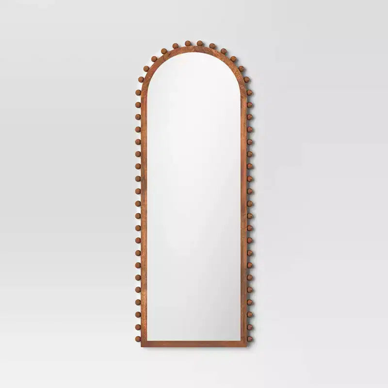 25"x65" Carved Beaded Floor Mirror - Threshold™