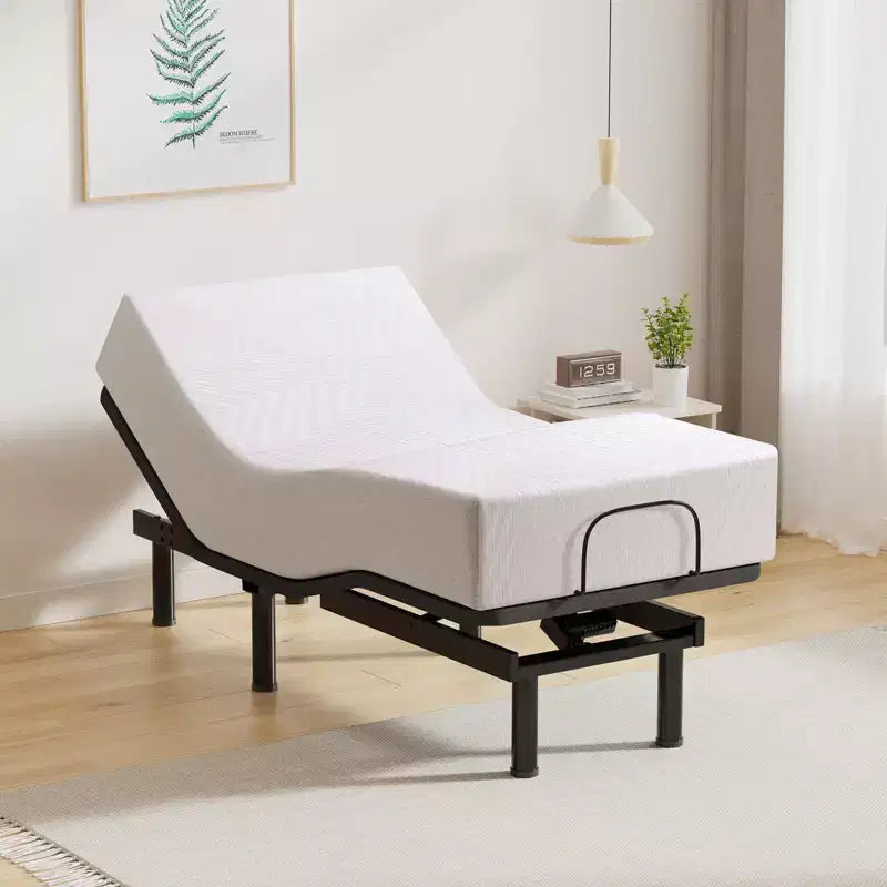 Adjustable Bed Base with Thickened Foam Frame