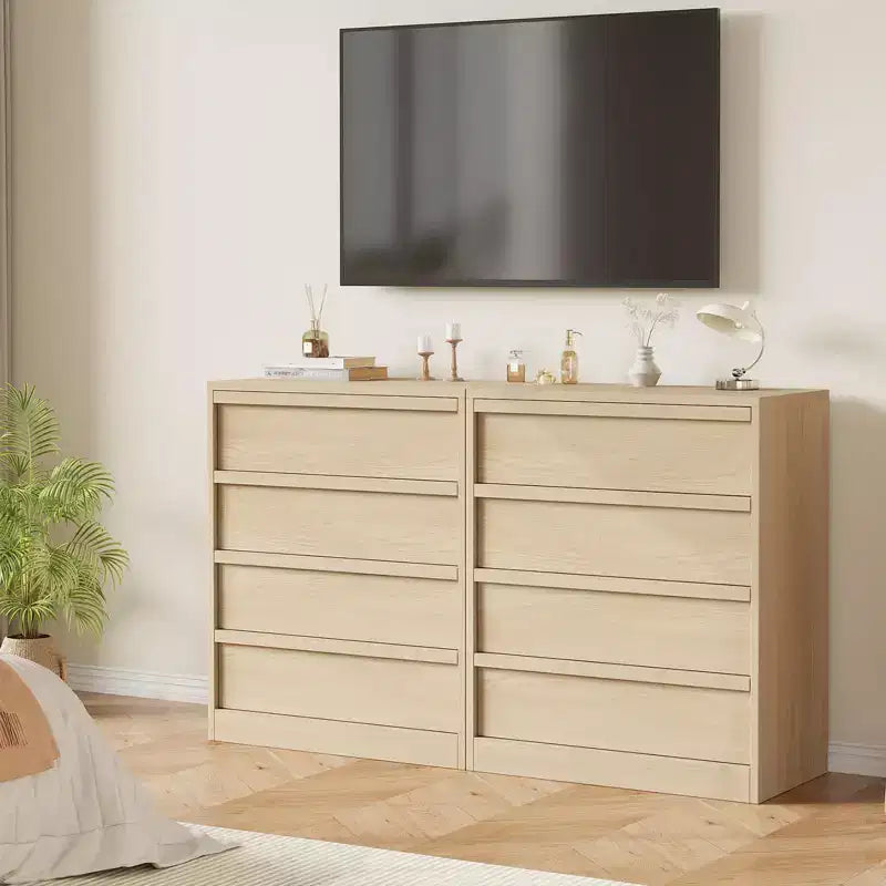 3/4/5/7 Drawer Dresser, Tall Chest of Drawers with Large Storage, Modern Slim Nightstand for Bedroom, Living Room