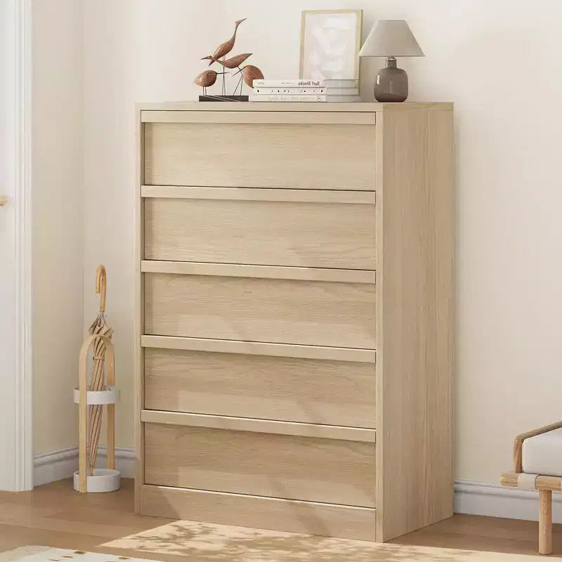3/4/5/7 Drawer Dresser, Tall Chest of Drawers with Large Storage, Modern Slim Nightstand for Bedroom, Living Room