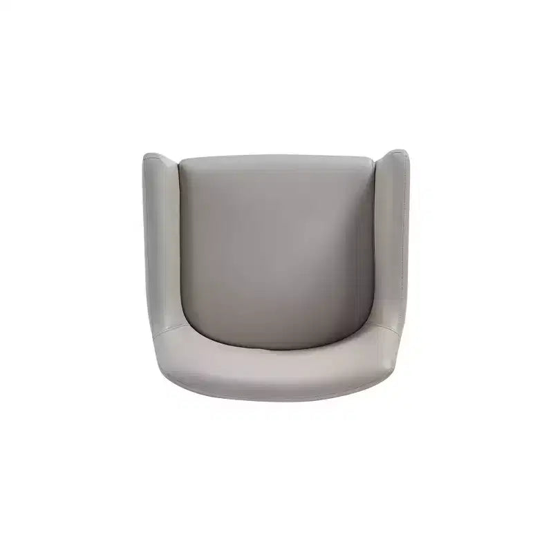 Modern Leatherette Upholstered Dining Armchair
