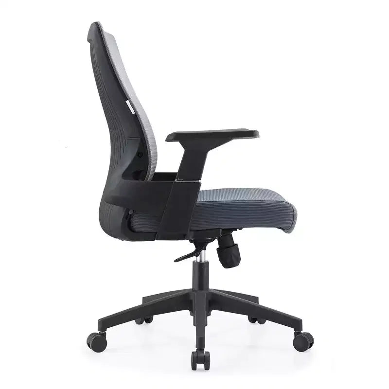 Ergonomic Mesh Office Chair - Breathable Lumbar Support, Adjustable Swivel & Tilt Computer Desk Chair