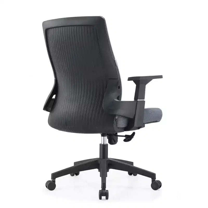 Ergonomic Mesh Office Chair - Breathable Lumbar Support, Adjustable Swivel & Tilt Computer Desk Chair