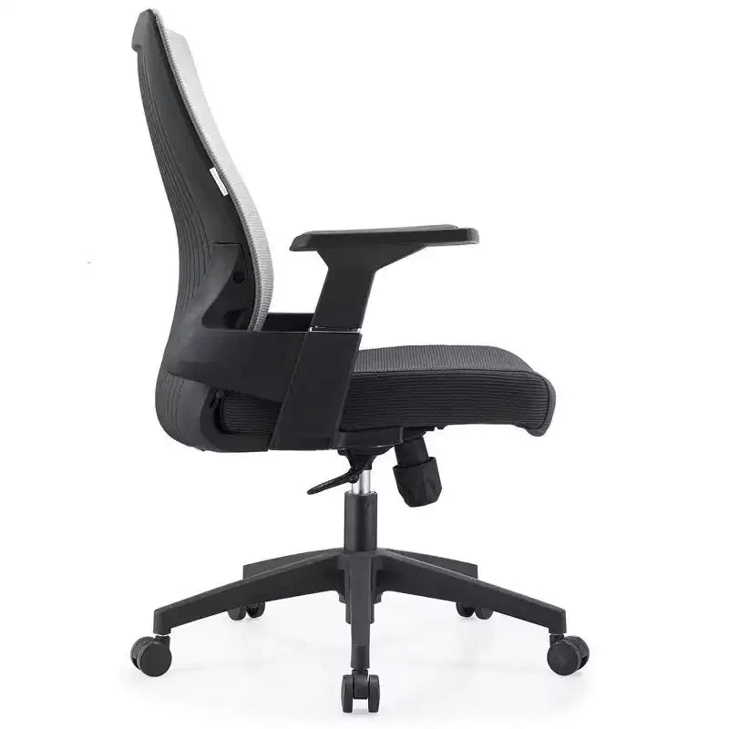 Ergonomic Mesh Office Chair - Breathable Lumbar Support, Adjustable Swivel & Tilt Computer Desk Chair