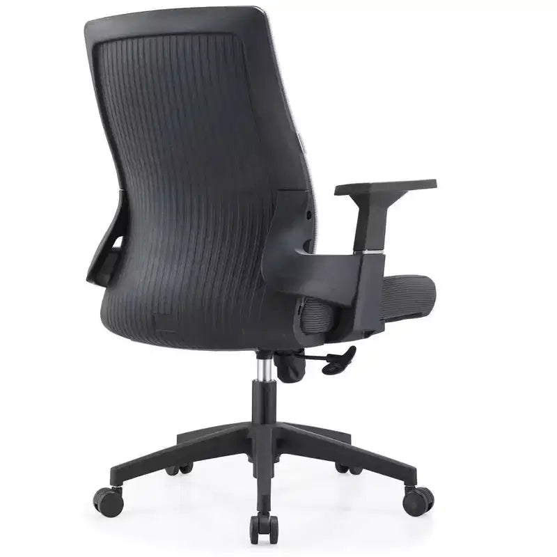 Ergonomic Mesh Office Chair - Breathable Lumbar Support, Adjustable Swivel & Tilt Computer Desk Chair