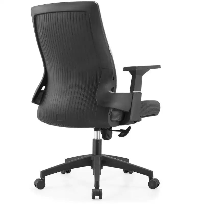 Ergonomic Mesh Office Chair - Breathable Lumbar Support, Adjustable Swivel & Tilt Computer Desk Chair
