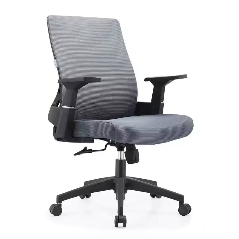 Fauteuil de bureau ergonomique en maille - Support lombaire respirant, pivotant et inclinable, réglable